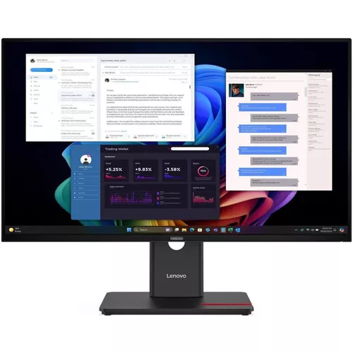cumpără Monitor Lenovo ThinkVision T27UD-40 Black (64AFGAT2EU) în Chișinău 