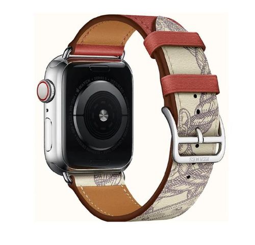 купить Ремешок VPG Rhea Series Real Leather IWatch Strap 38/40/41mm Brique в Кишинёве 