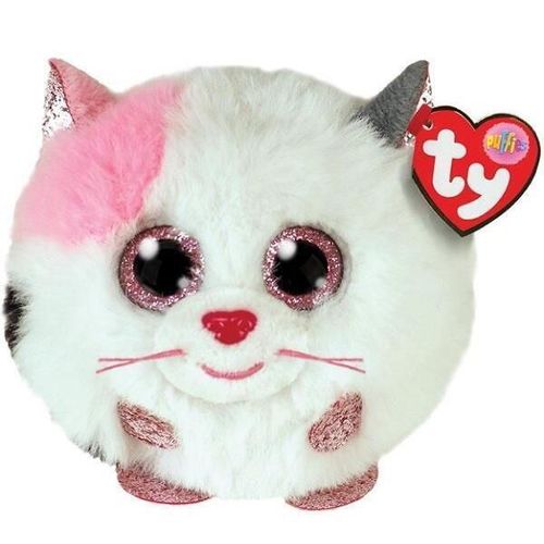 купить Мягкая игрушка TY TY42509 MUFFIN white cat 8 cm в Кишинёве 