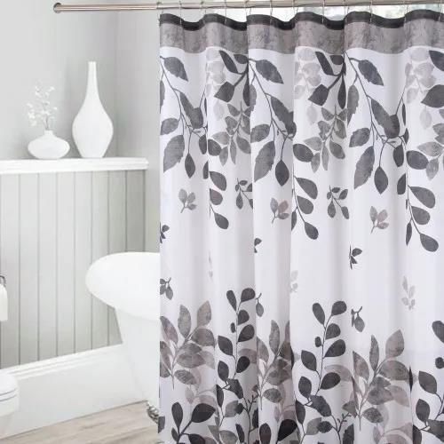 купить Занавеска для ванной Hydro S Grey nature, alb/gri/negru в Кишинёве 