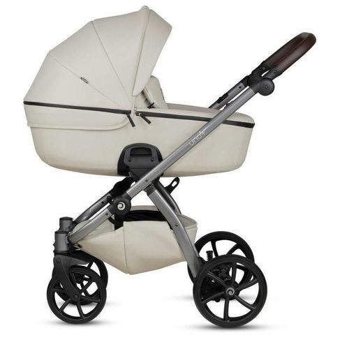 купить Детская коляска Tutis 2in1 UNO5+ Leather 2/1 Black Sesame (1402168) в Кишинёве 
