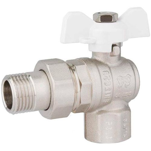 купить Запорная арматура Profactor Угловой кран для воды PF Heavy с Dutch MF 1" в Кишинёве 