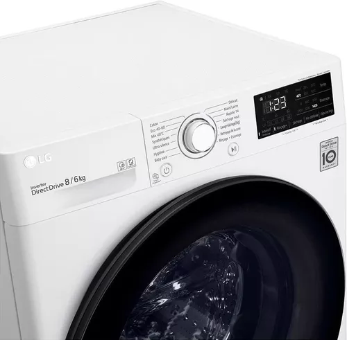 купить Стиральная машина с сушкой LG F864V38WR в Кишинёве 