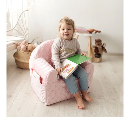 Кресло детское Albero Mio Matlasat Pink 