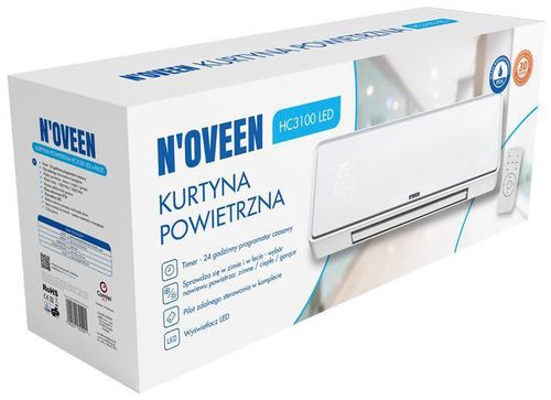 купить Завеса тепловая Noveen HC3100 Pilot LED White в Кишинёве 