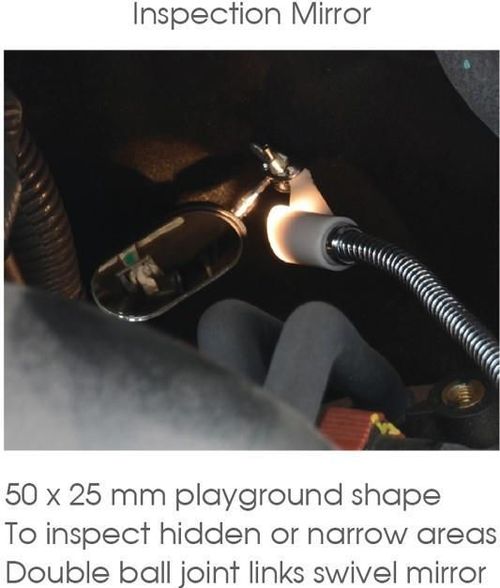 cumpără Unealta de mana King Tony 9TQ02 Oglindă de inspecție pe tijă flexibilă, 450 mm, cu magnet și iluminare de fundal în Chișinău 