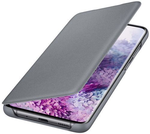 купить Чехол для смартфона Samsung EF-NG985 LED View Cover Gray в Кишинёве 
