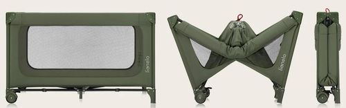 купить Манеж Lionelo Jasmin Easy Fold Green Olive в Кишинёве 