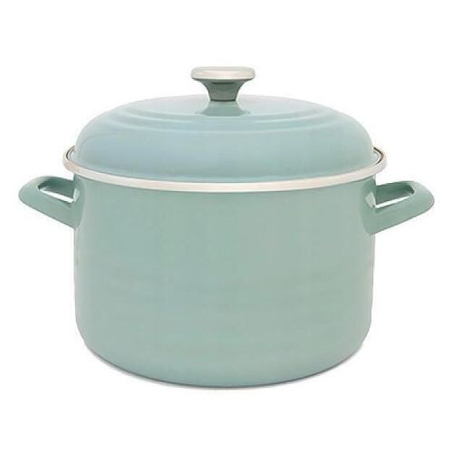 cumpără Cratiță Metalac 57051 Cratita emailata Waves Green 16cm, 2.0L, capac din metal în Chișinău 