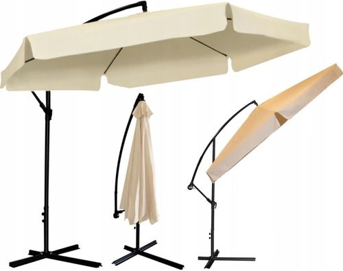 cumpără Umbrelă de gradină GardenLine GAO2866 Beige în Chișinău 