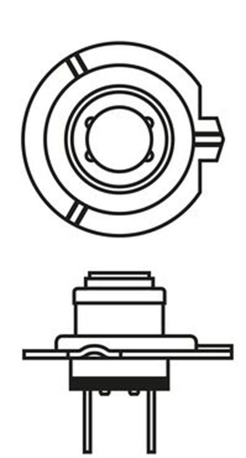 cumpără Lampă auto Bosch H7 Plus 50 12V 55W PX26d Blister (1987301042) în Chișinău 