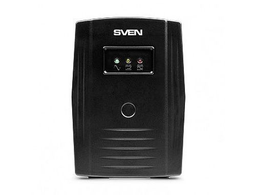 купить SVEN Pro 600 Line-Interactive, 600VA/360W, AVR, Input 175~280V, Output 220V +- 10% (UPS, sursa neintreruptibila de energie/ ИБП источник бесперебойного питания) в Кишинёве 