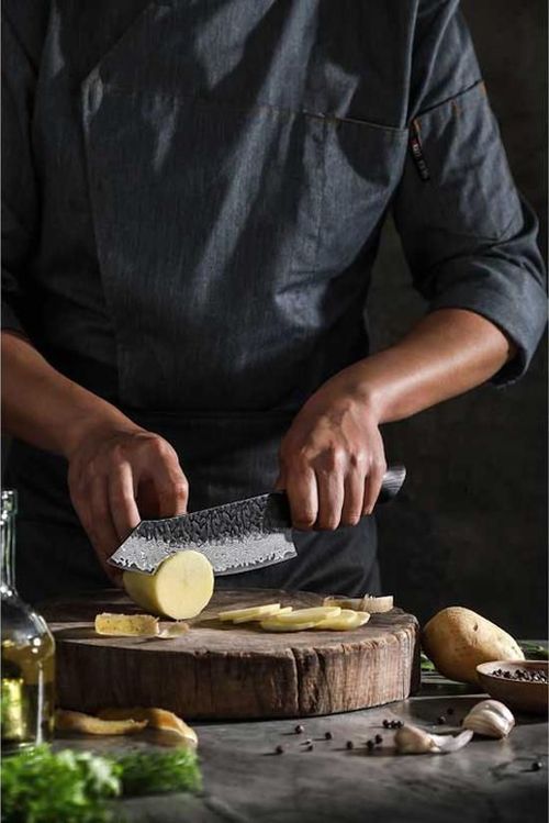 купить Нож Takumi Kihon Santoku Knife (TK-X06-RS) в Кишинёве 