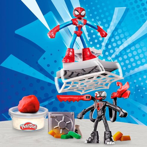 купить Набор для творчества Play-Doh F9827 Spiderman lauch and Slice Battle в Кишинёве 