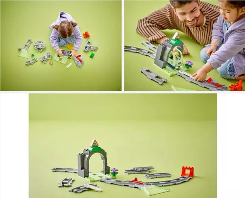 cumpără Set de construcție Lego 10425 DUPLO Supliment Tunel și șine feroviare în Chișinău 