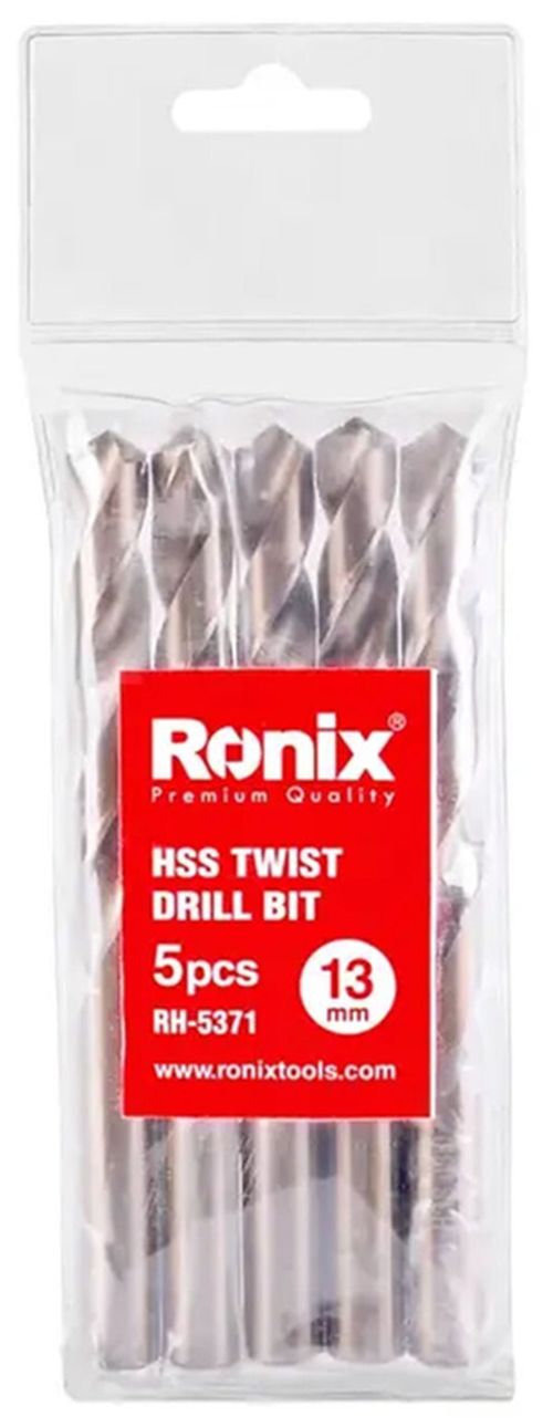 купить Сверло Ronix RH-5371 Set burghiu 13mm-4241 (5buc) в Кишинёве 