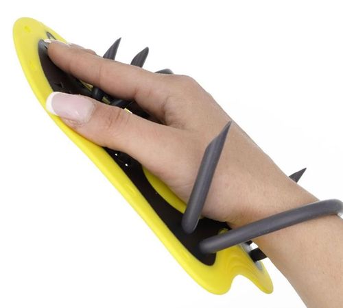 купить Аксессуар для плавания Cressi-Sub Labe inot AQUA ENERGY black yellow M (DF203151) в Кишинёве 