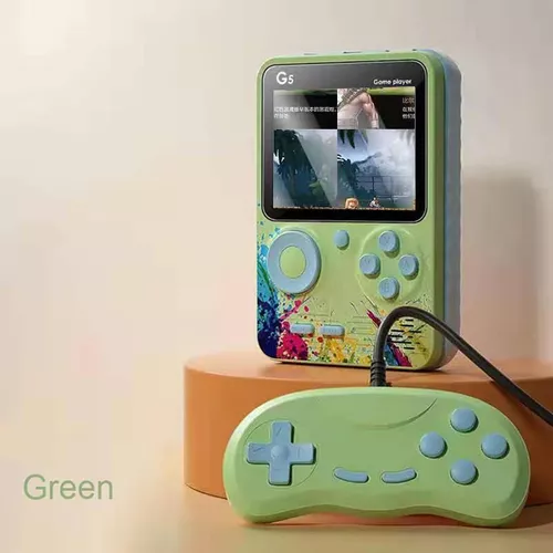 купить Игровая приставка G5 Games G5 Handheld Gaming Device Two-Player Green в Кишинёве 