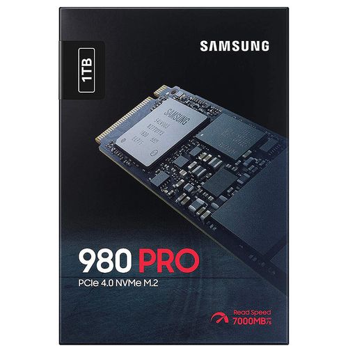 купить 1TB SSD PCIe 4.0 x4 NVMe 1.3c M.2 Type 2280 Samsung 980 PRO MZ-V8P1T0BW, Read 7000MB/s, Write 6800MB/s (solid state drive intern SSD/внутрений высокоскоростной накопитель SSD) в Кишинёве 