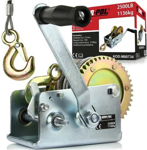 cumpără Troliu MAR-POL M80734 Troliu manual 1136 kg /10m în Chișinău 