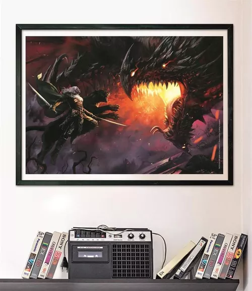 купить Пазл Clementoni Puzzle 1000 Dungeon & Dragons (39960) в Кишинёве 