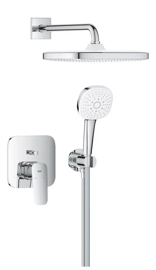 cumpără Set pentru duș Grohe Set dus ingropat Cubeo (smart box + dus fix + para + furtun + suport1/2) 1053360000 în Chișinău 