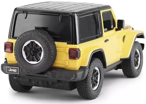 cumpără Jucărie cu telecomandă Rastar 79500 1:24 JEEP Wrangler JL, galbena, 50622 în Chișinău 