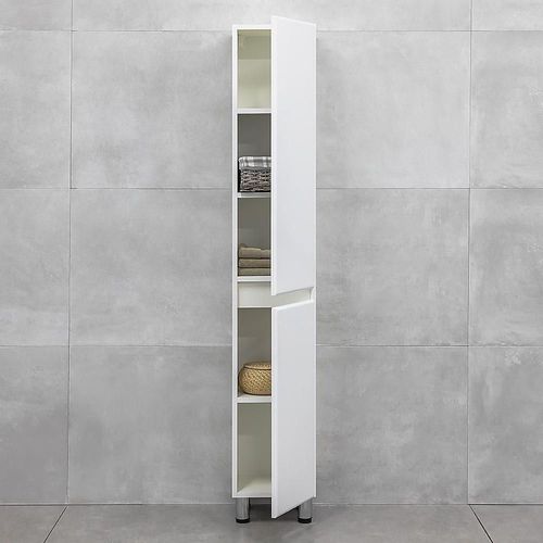 купить Шкаф-пенал Bayro Urbano Pro 300x1900 универсальный белый структурный в Кишинёве 