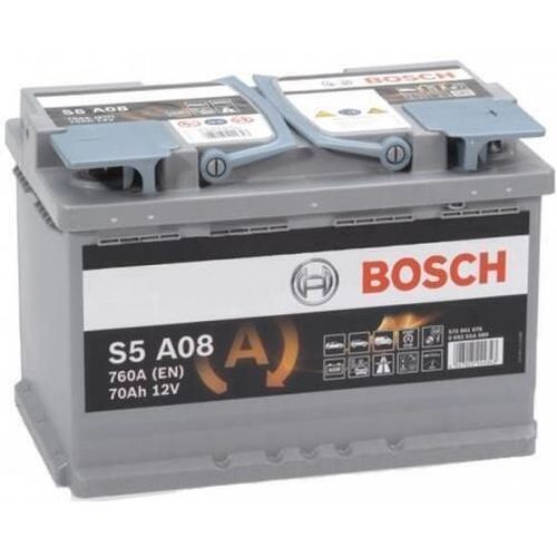 cumpără Acumulator auto Bosch S5 AGM 12V 70Ah 760EN 278x175x190 -/+ (0092S5A080) în Chișinău 