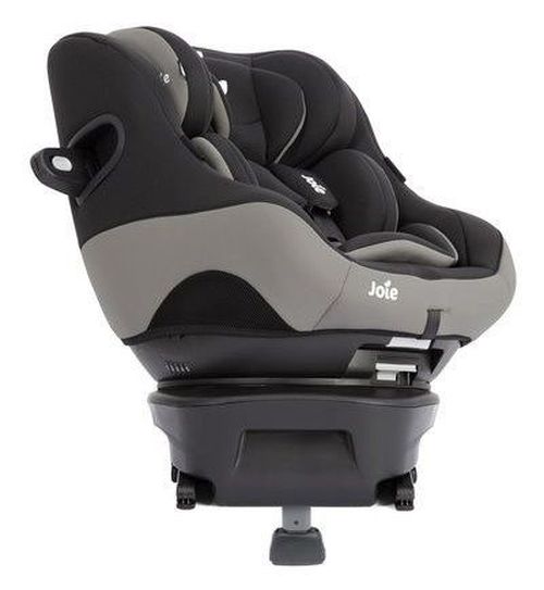 Scaun auto rotativ cu isofix Joie Spin Safe Black Pepper, 0-18 kg 