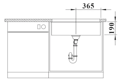 купить Мойка кухонная Blanco Rotan 700-U (521344) в Кишинёве 