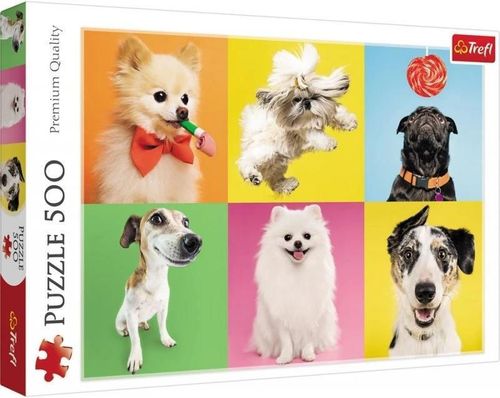 cumpără Puzzle Trefl 37378 Puzzle 500. Ciinisorii în Chișinău 