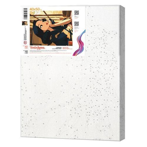 купить Картина по номерам BrushMe BS54073 Pictura pe numere 40x50cm Eco Amintiri в Кишинёве 