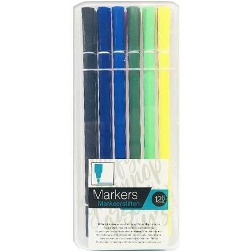 cumpără Instrumente de scris Promstore 08564 Набор маркеров текстовыделителей 12шт Free&Easy în Chișinău 