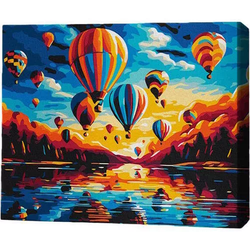 купить Картина по номерам BrushMe RMG0038FC 30x40 см (без коробки) Полет на закате в Кишинёве 