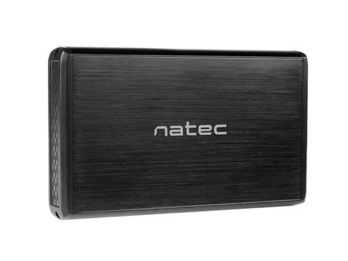 купить Внешний бокс для HDD Natec NKZ-0448 Rhino External Aluminium Black в Кишинёве 