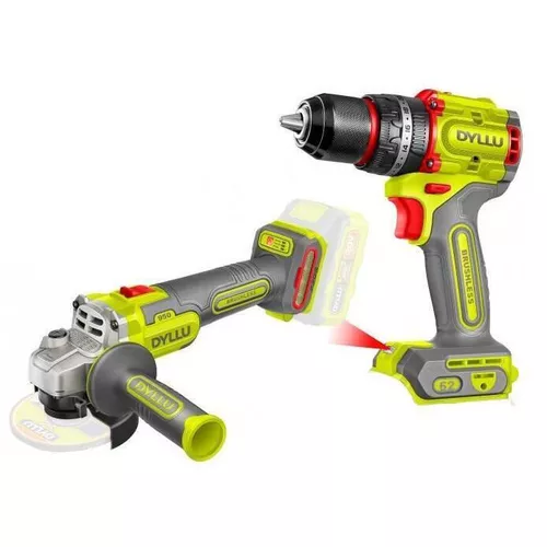 cumpără Set de scule electrice Dyllu DTCK20273 Set Masina De Insurubat + Polizor Unghiular (50917) în Chișinău 