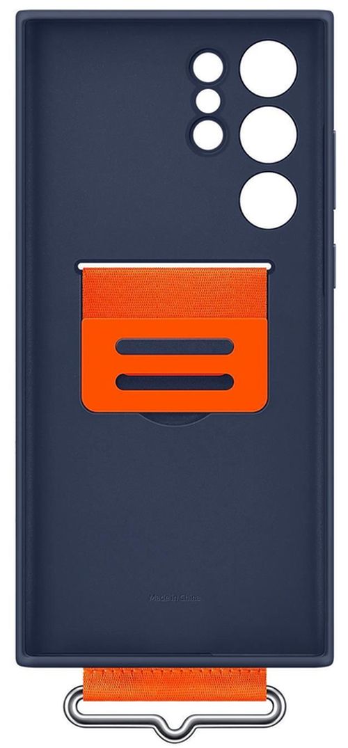 cumpără Husă pentru smartphone Samsung EF-GS908 Silicone with Strap Cover Navy în Chișinău 