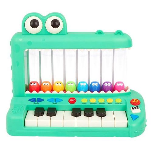 cumpără Jucărie muzicală Battat BT1801 Pian Popper Crocodile, 61702 în Chișinău 