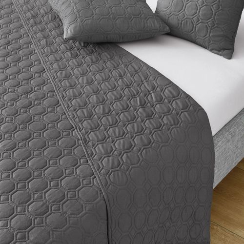 cumpără Pătura Ibena 1993/850 Tagesdecke Nancy 220x250 Dark grey în Chișinău 