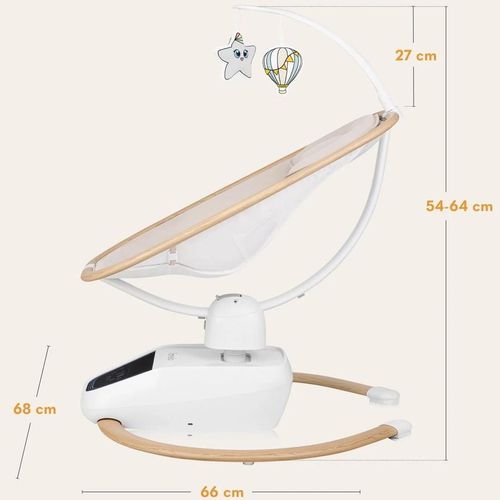 cumpără Leagăn pentru bebeluși Lionelo Olivia Beige Natural în Chișinău 