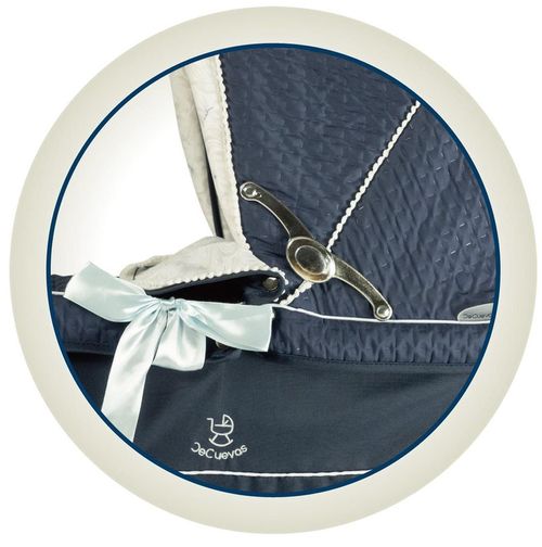 cumpără Păpușă DeCuevas 82044 коляска для кукол REBORN с зонтиком и аксессуарами VINTAGE 2023 - 90 cm în Chișinău 