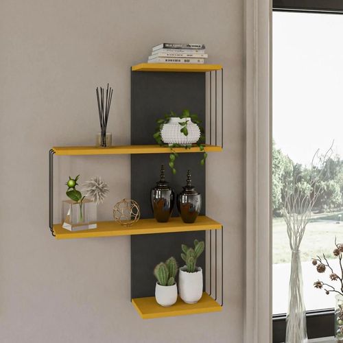 купить Полка декоративная Trendy Cambel-Galben 64x96x19cm (GTR005417) в Кишинёве 