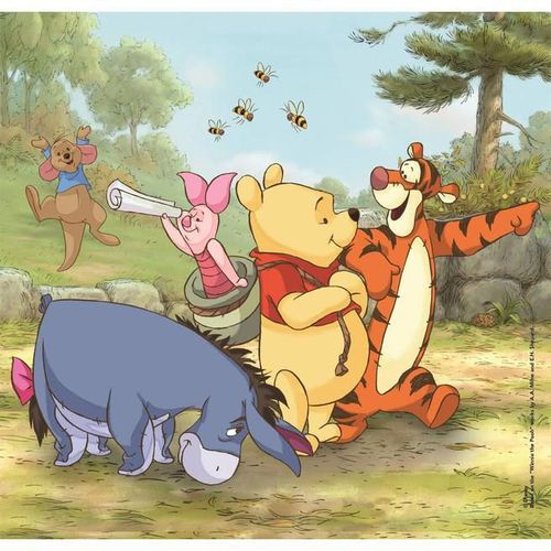 cumpără Puzzle Clementoni Puzzle 3x48 Square Disney Winnie the Pooh (25063) în Chișinău 