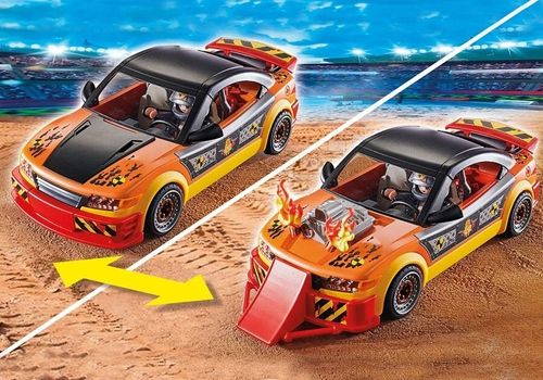 cumpără Mașină Playmobil PM70551 Stunt Show Crash Car în Chișinău 