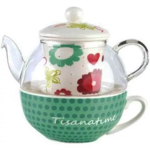 купить Чайник заварочный Tognana 33413 Tea Time 0.5l Elisir Vivage в Кишинёве 