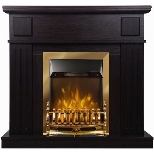 купить Камин электрический ArtFlame Marina & Galileo gold, 997x1034x270 mm, Wenge в Кишинёве 