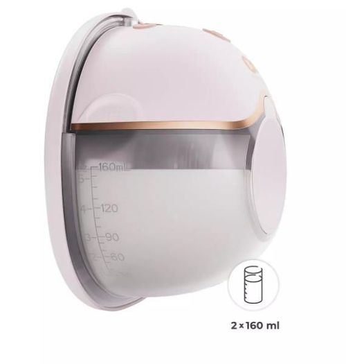 cumpără Pompă pentru sân KinderKraft KEMAFLDOGLD0000 Hands Free MamaFlow Double Gold în Chișinău 