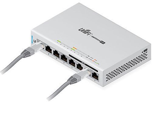 купить Ubiquiti UniFi Switch 8 (US-8-60W), 8-Port Gigabit RJ45, 4 ports Auto-Sensing IEEE 802.3af PoE, 60W, Non-Blocking Throughput: 8 Gbps, Switching Capacity: 16 Gbps, (retelistica switch/сетевой коммутатор) в Кишинёве 