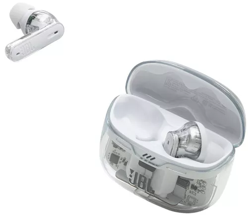 cumpără Căști fără fir JBL Tune Beam Ghost White în Chișinău 